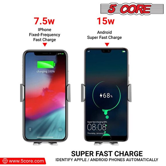 Magnetic Wireless Car Charger Mount, Stick on The Dashboard WICH CHARGER - Picture 7 of 13